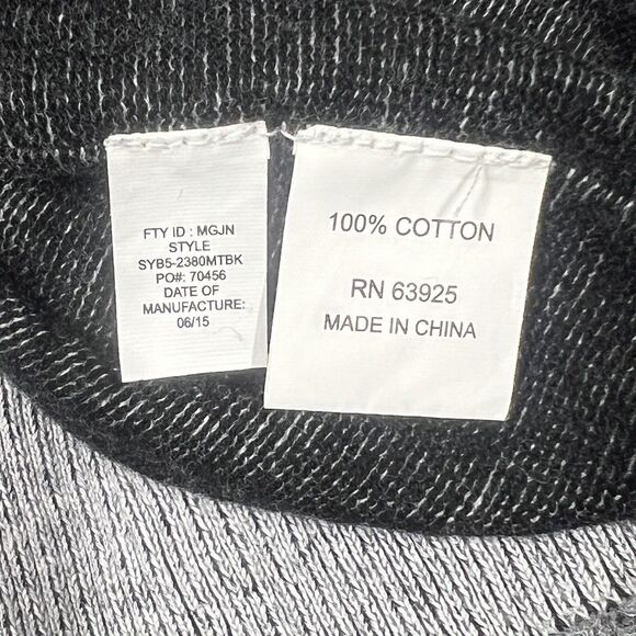 Buckle BKE‎ Sweater Mens Large Standard Fit Grey 1/4 Zip Cotton Pullover Casual - Picture 6 of 11